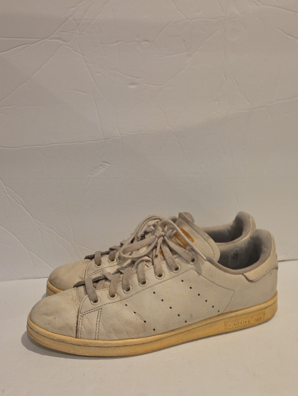 Adidas Stan Smith Size 10 Some Rare Premium Version Leather Off White